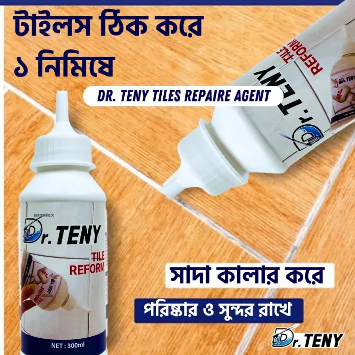 Dr Teny 1 Pcs Tiles Gap filler Waterproof silicone wall joint repair Filling Gaps between Floor and Wall Tiles Tube Paste for Kitchen, Bathroom 300 ml - Image 3