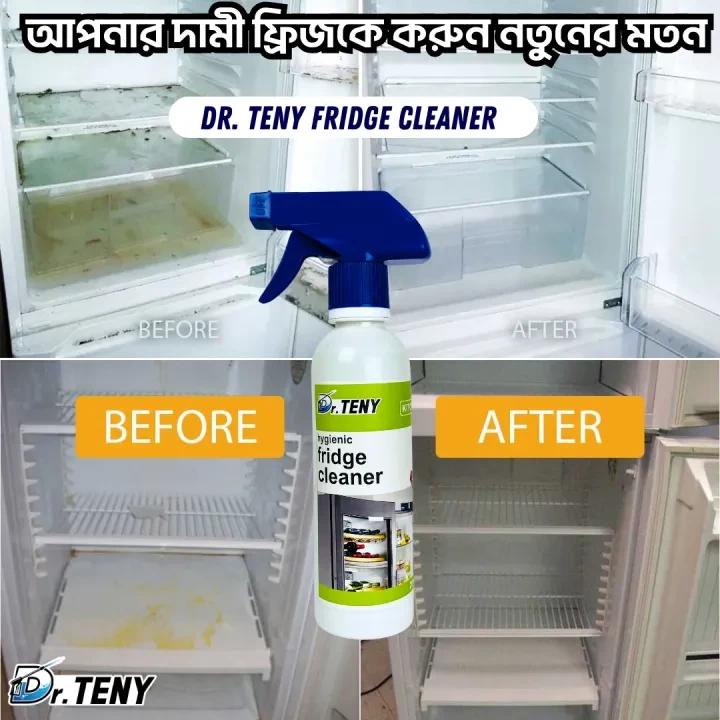 Dr Teny HG Fridge and oven cleaning spray, Interior Refrigerator Cleanser & Odour Neutraliser 200 ml - Image 2