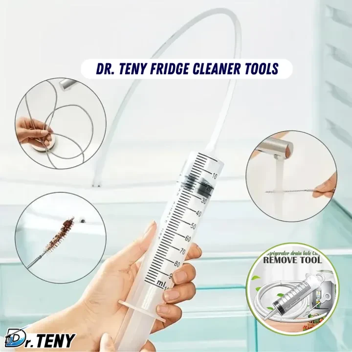 Dr Teny Refrigerator Cleaning And Cleaning Tool Kit, Fridge Defrost And Unclog Fridge dr teny - Image 5
