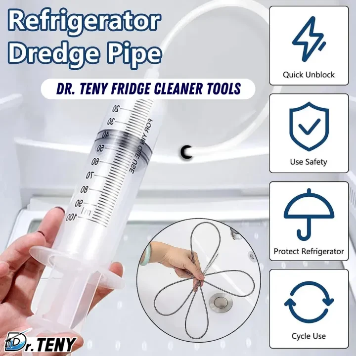 Dr Teny Refrigerator Cleaning And Cleaning Tool Kit, Fridge Defrost And Unclog Fridge dr teny - Image 6